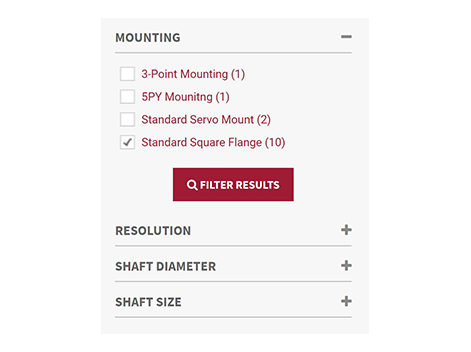Attribute Filtering- Allow visitors to narrow the list of product results on a page