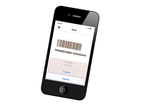 Unilog's Mobile app: Barcode Scanner