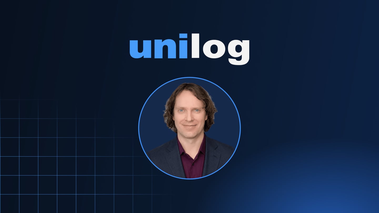 Unilog logo with Noah Kays