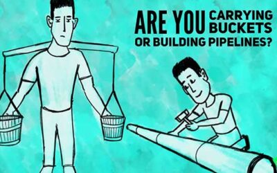 Are You Hauling Buckets Or Building A Pipeline?