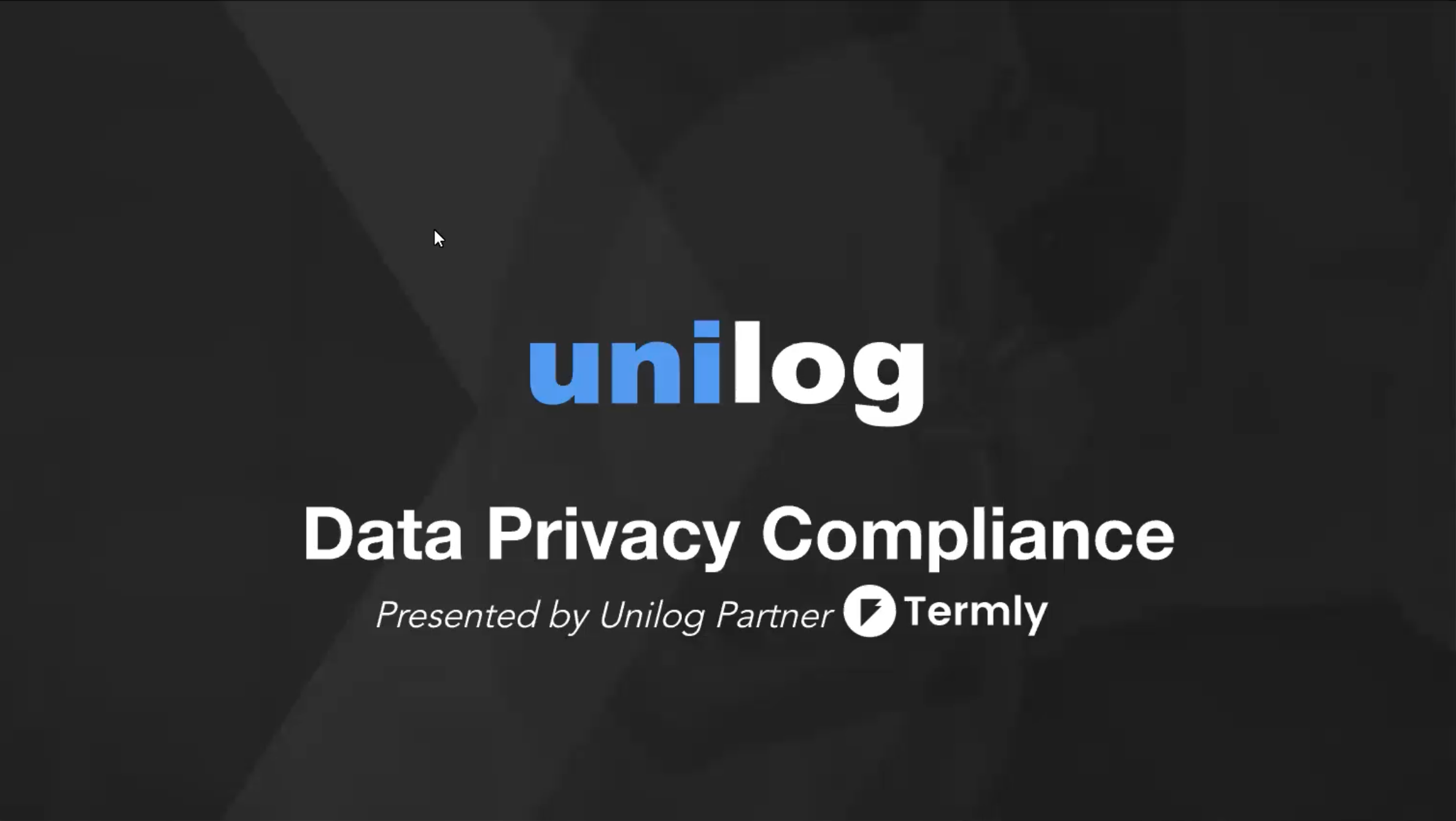 Data Privacy Compliance Webinar
