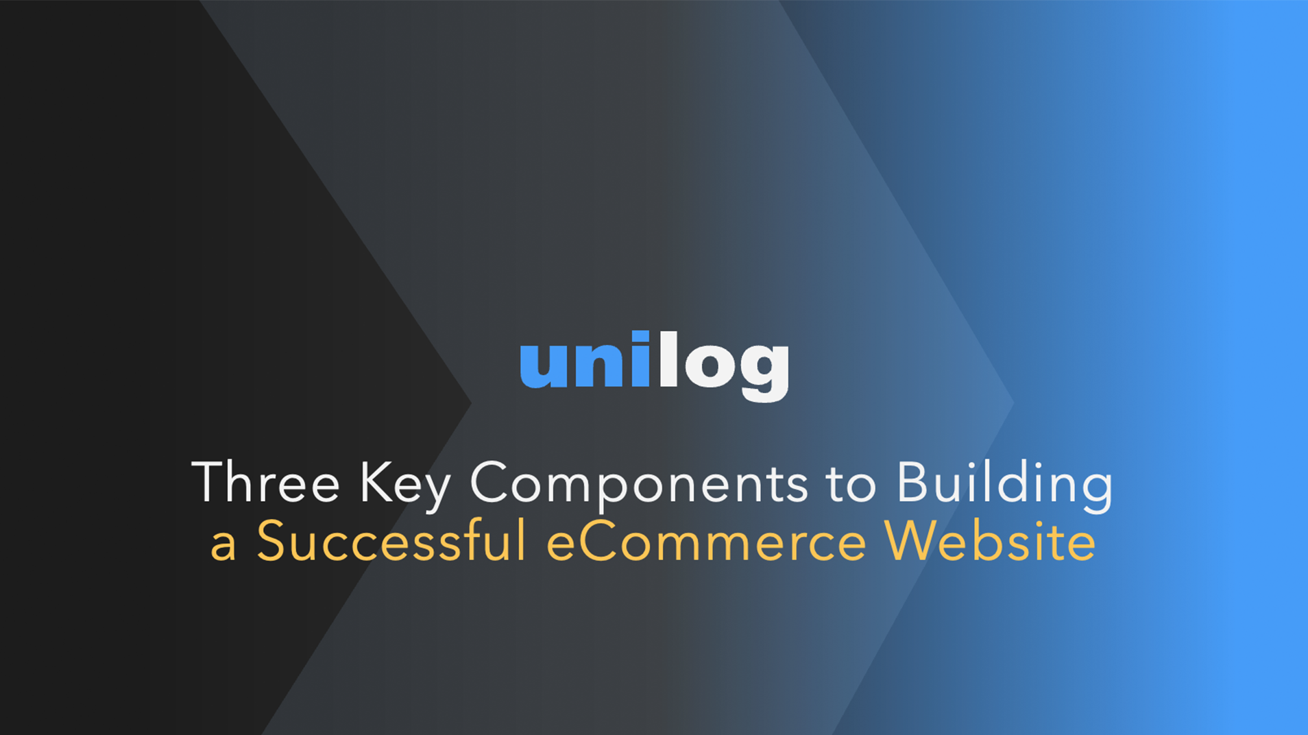Three Key Components to Building a Successful B2B eCommerce Website