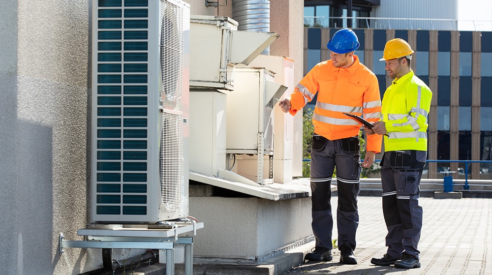 HVAC Contractors working