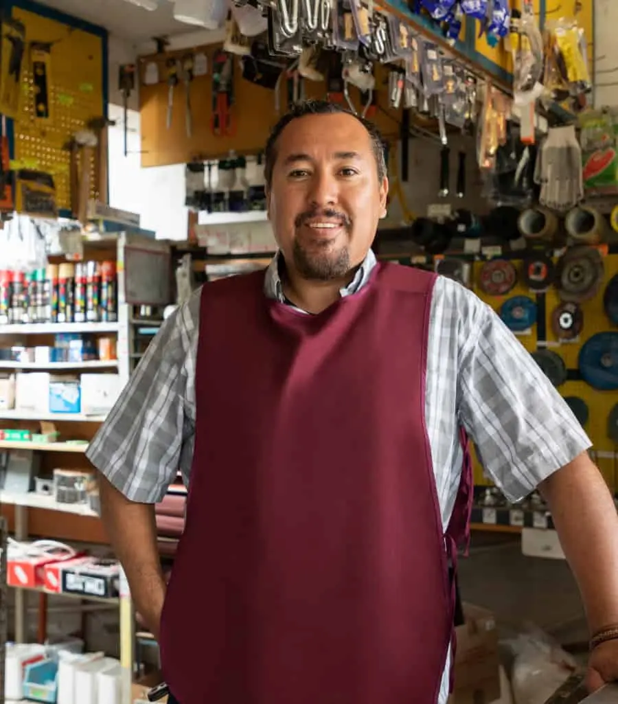 hardware-clerk hardware store