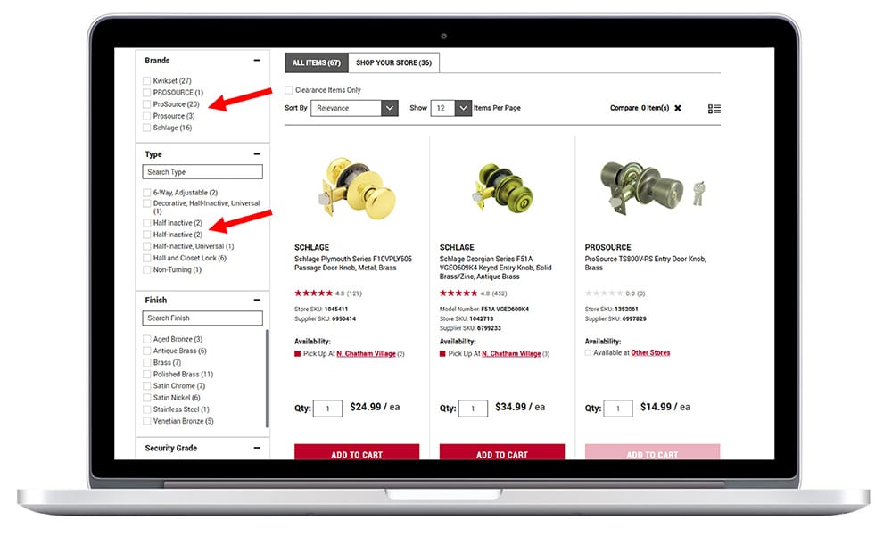 Inconsistent brands and attribute values