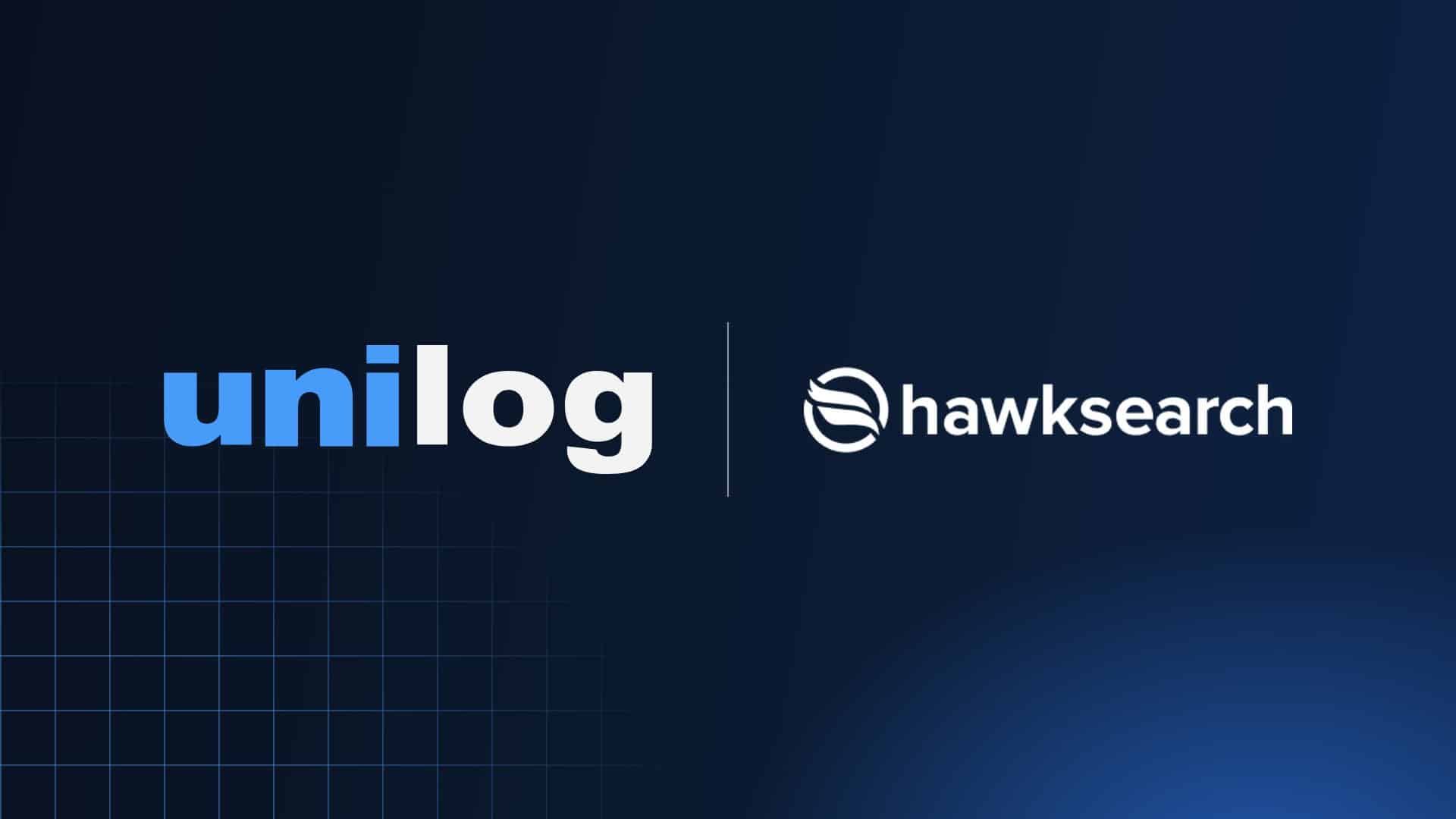 Unilog and HawkSearch logos
