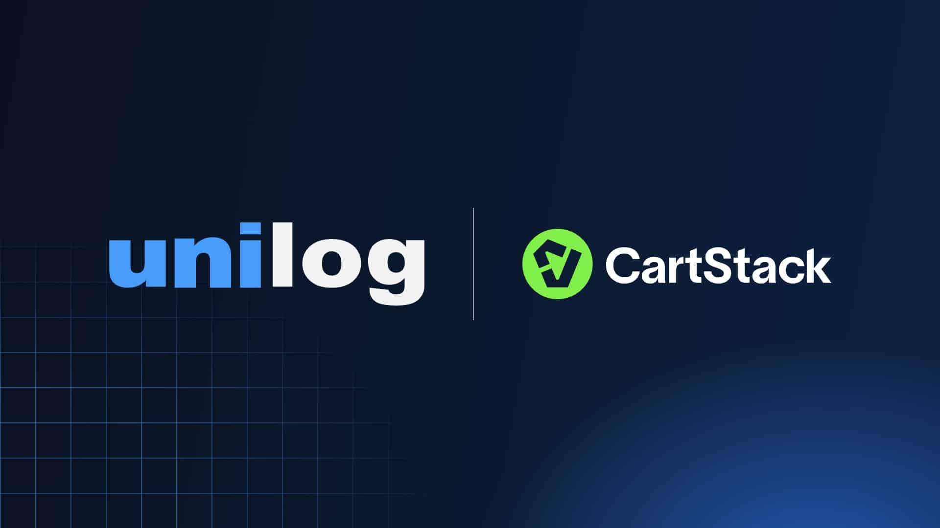 Unilog and CartStack logos