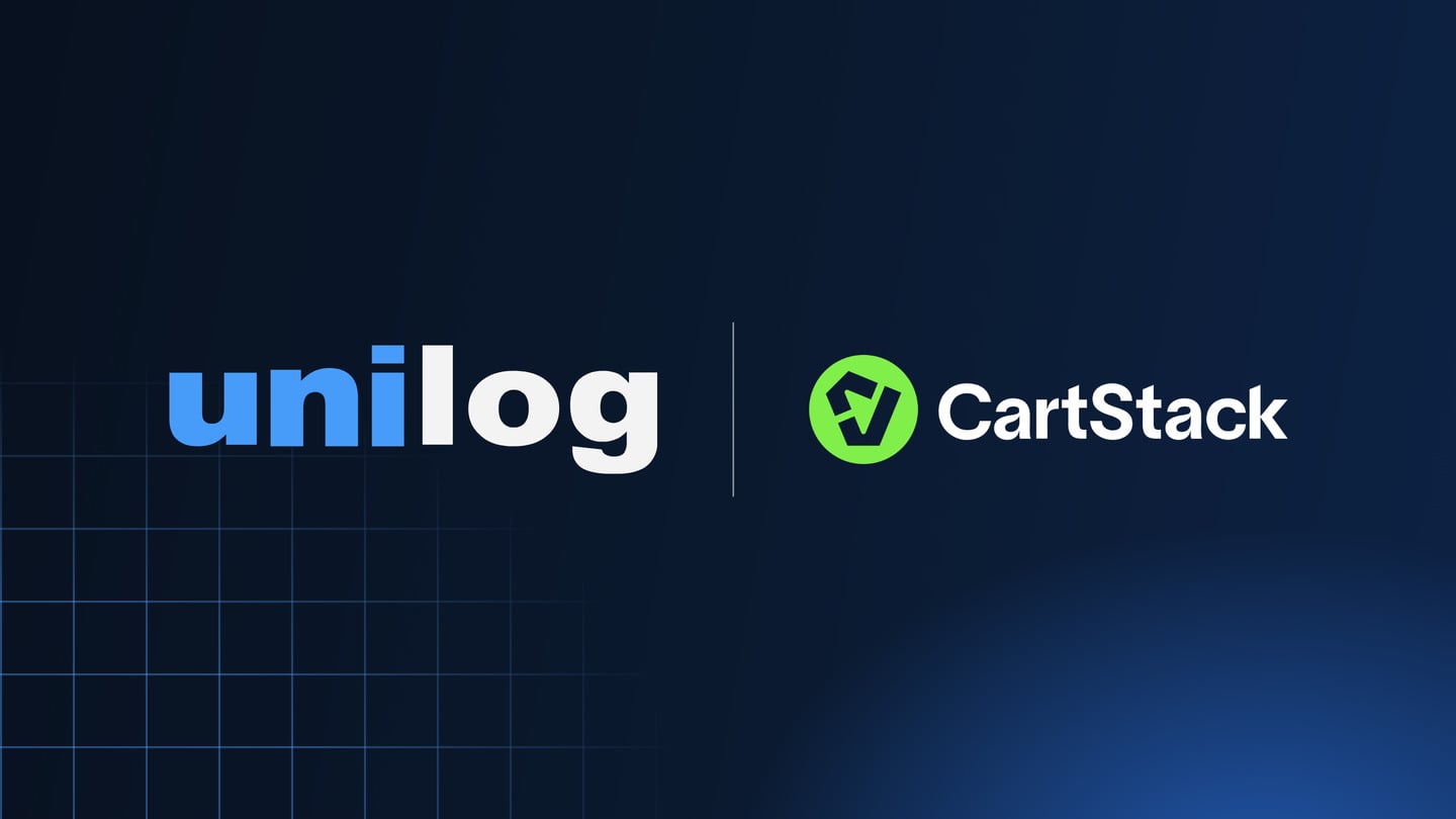 Unilog and CartStack logos
