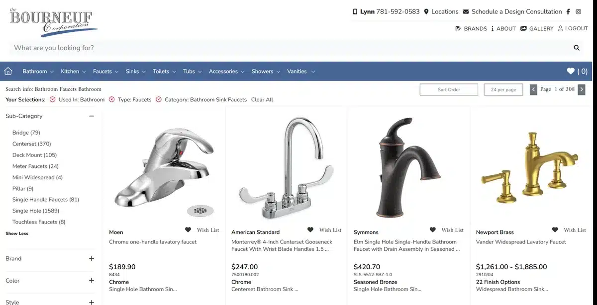 The Bourneuf Corporation — CX1 storefront on the web