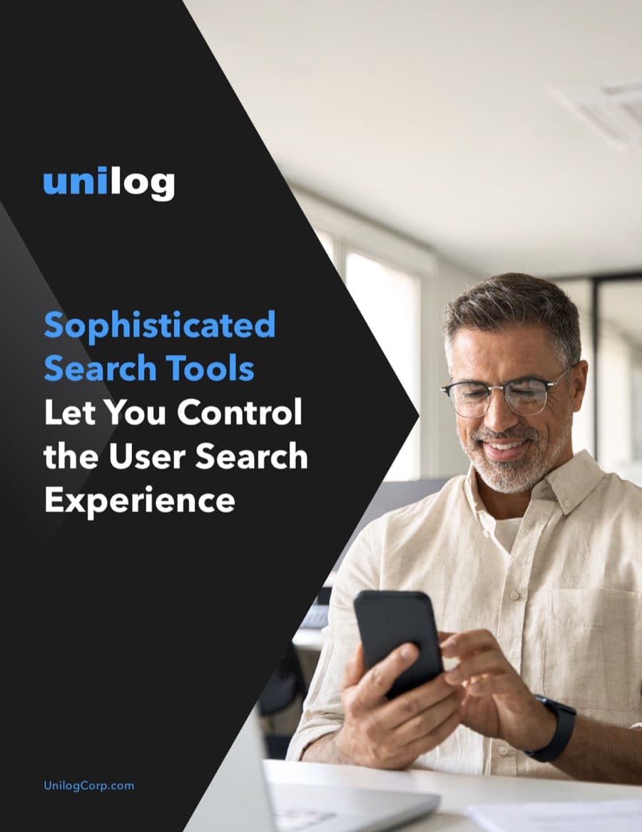 Sophisticated Search Tools Let You Control the User Search Experience — cover