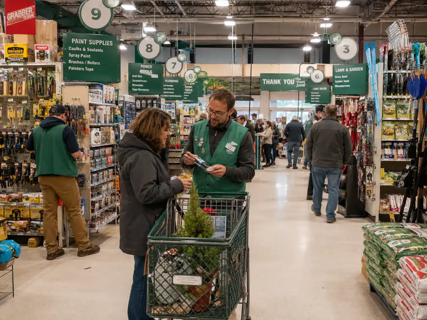 McGuckin - Associate Helping Customer